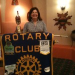 Irene Webb at Santa Fe Rotary